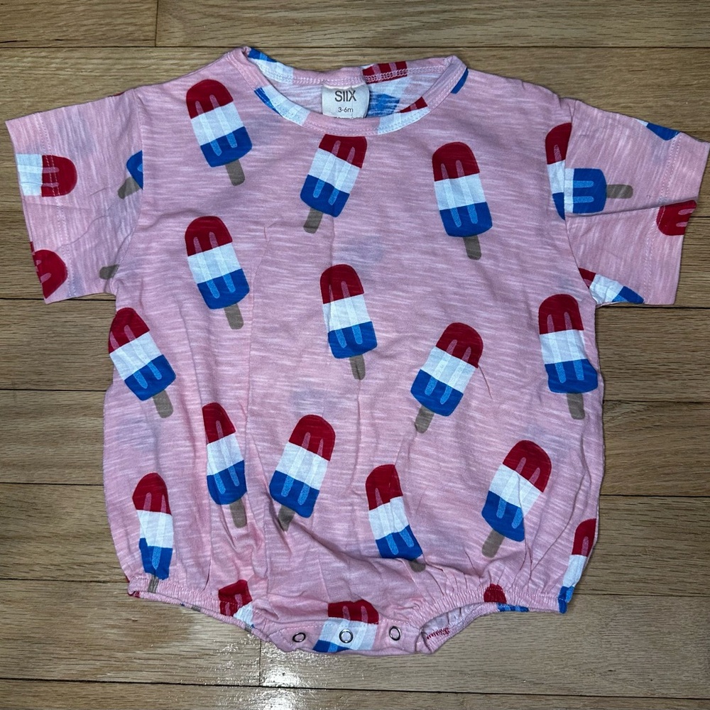 SIIX Fourth of July Popsicle Print Bubble